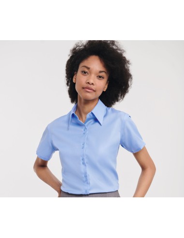 R-R-957F-0-Ladies Short Sleeve Ultimate Non-Iron Shirt